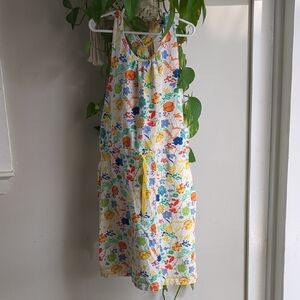 Patagonia girls size large (12 years) Organic Floral Sleeveless Dress